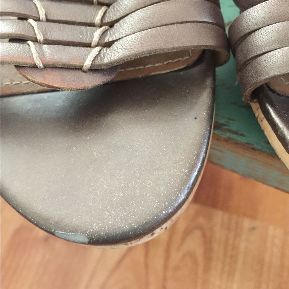 CLARKS Wedge Sandals - Picture 2 of 5